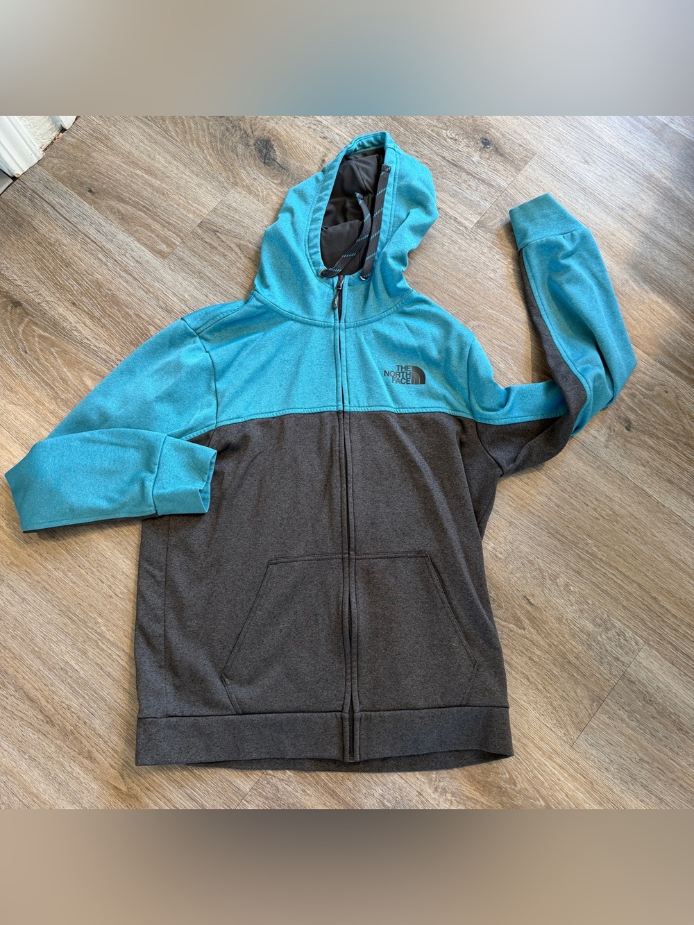 The North Face zipper hoodie